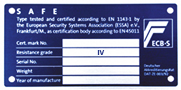 Плочка ECB-S-label class4